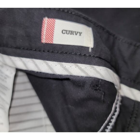 Dickies Black Curvy Crafted For Women Pants 12R Flat Front New Without Tags - Picture 5 of 7